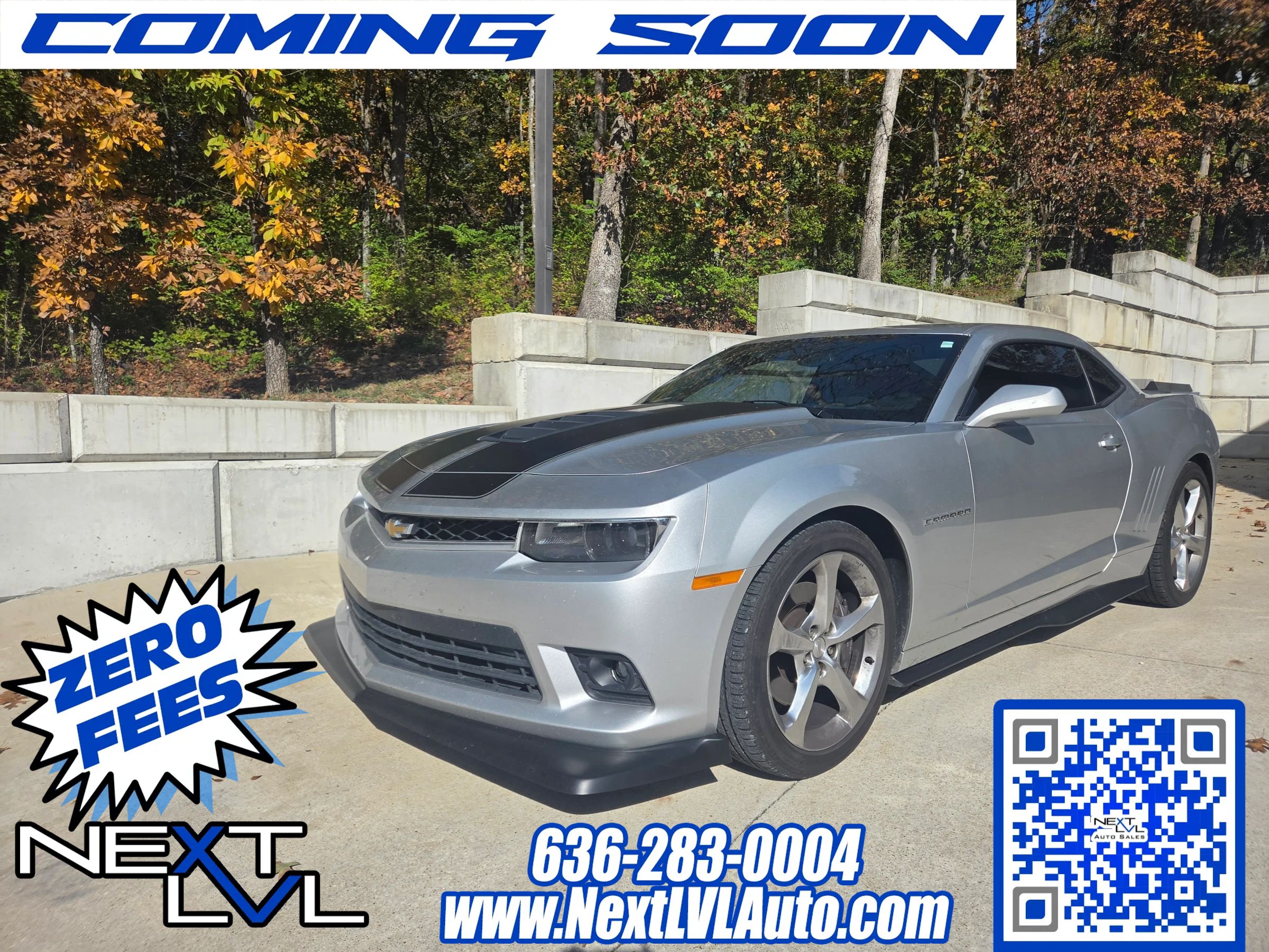 Used 2014 Chevrolet Camaro SS w/ RS Package RWD image 1