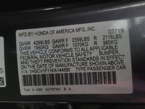 Used 2019 Honda Accord LX image 33