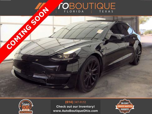 Used 2022 Tesla Model 3 Long Range AWD/4WD image 1