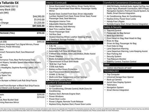 Used 2021 Kia Telluride SX w/ Towing Package image 6