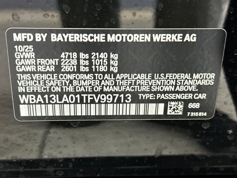 New 2026 BMW 330i Sedan w/ Convenience Package image 20