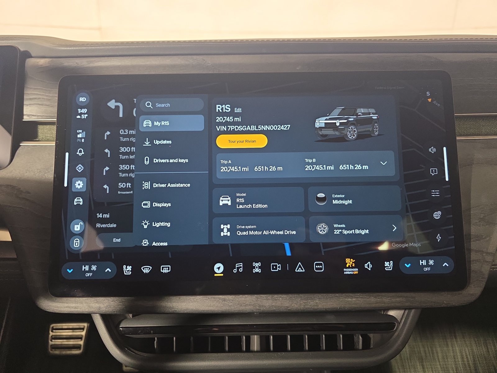 Used 2022 Rivian R1S Launch Edition Quad AWD/4WD image 29