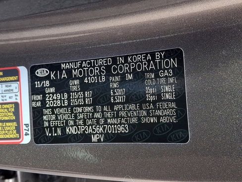 Certified 2019 Kia Soul + w/ Primo Package image 27