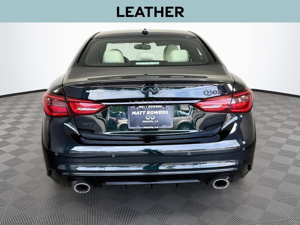 Certified 2023 INFINITI Q50 Red Sport 400 w/ Black Opal Edition AWD/4WD image 6