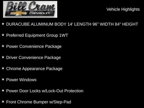 New 2025 Chevrolet Express 3500 w/ Power Convenience Package image 4