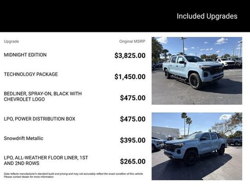 New 2025 Chevrolet Colorado Z71 w/ Midnight Edition image 14