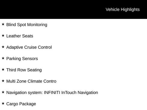 Used 2025 INFINITI QX60 Sensory w/ Vision Package AWD/4WD image 3