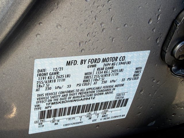 Used 2022 Ford Explorer XLT AWD/4WD image 34