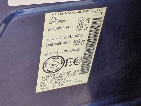 Used 2020 Nissan Murano Platinum image 20