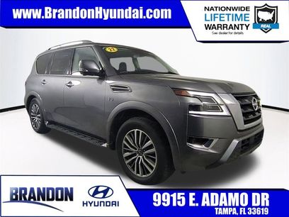 Used 2022 Nissan Armada SL w/ Captain's Chairs Package