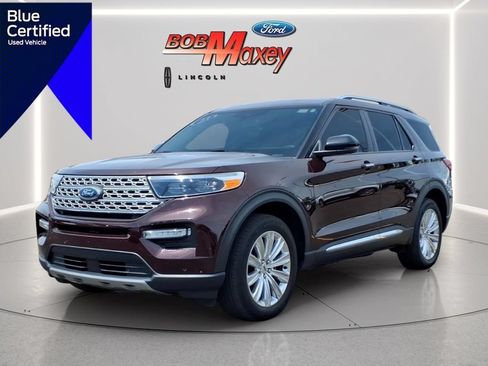 Used 2023 Ford Explorer Limited w/ Equipment Group 301A AWD/4WD image 1