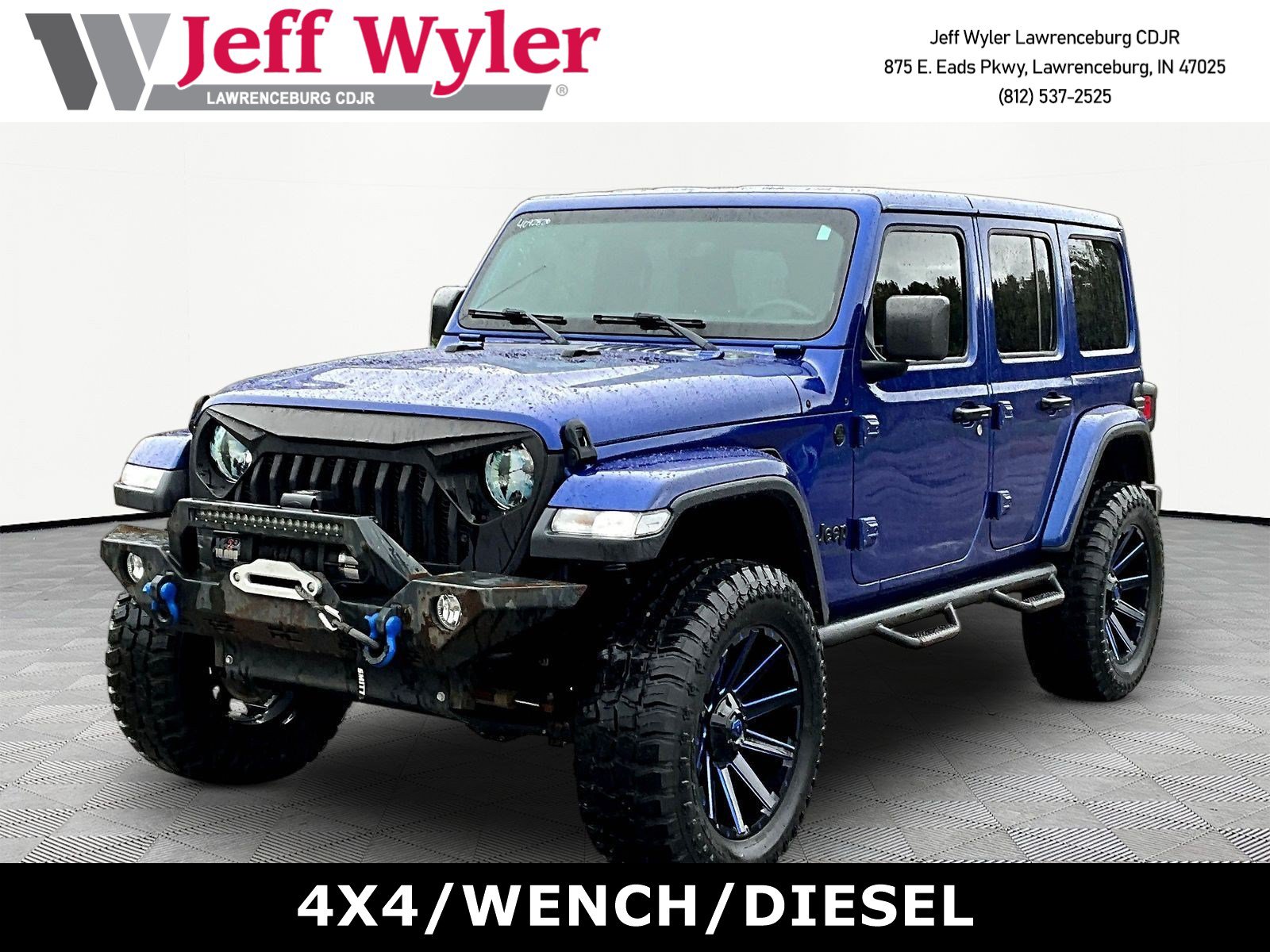 Used 2020 Jeep Wrangler Unlimited Sahara AWD/4WD image 1