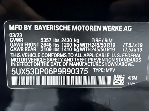 Used 2023 BMW X3 xDrive30i w/ M Sport Package image 30