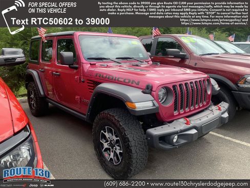 Used 2021 Jeep Wrangler Unlimited Rubicon w/ Dual Top Group AWD/4WD image 1