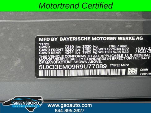 Used 2024 BMW X7 M60i w/ Executive Package AWD/4WD image 50