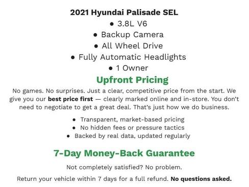 Used 2021 Hyundai Palisade SEL w/ Convenience Package AWD/4WD image 12