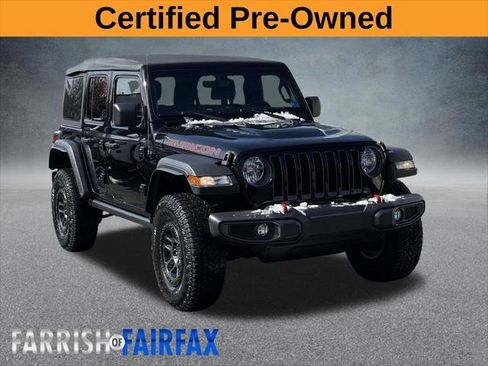 Certified 2022 Jeep Wrangler Unlimited Rubicon w/ Xtreme Recon 35" Tire Package image 1