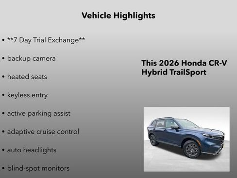 New 2026 Honda CR-V TrailSport image 5