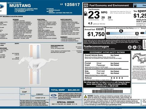 Used 2020 Ford Mustang Premium RWD image 9