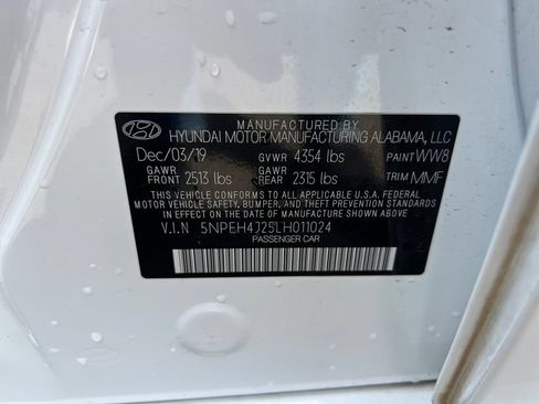 Used 2020 Hyundai Sonata Limited FWD image 32