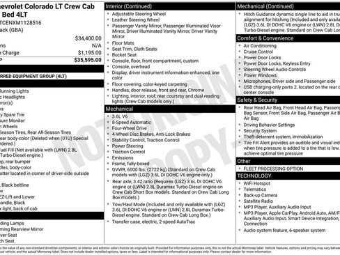 Used 2021 Chevrolet Colorado LT AWD/4WD image 2