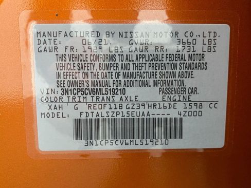 Used 2021 Nissan Kicks SV FWD image 29