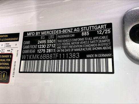 New 2026 Mercedes-Benz CLE 450 4MATIC Cabriolet image 12