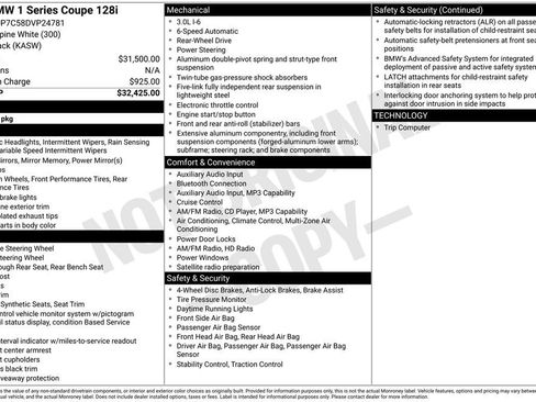 Used 2013 BMW 128i Coupe image 38