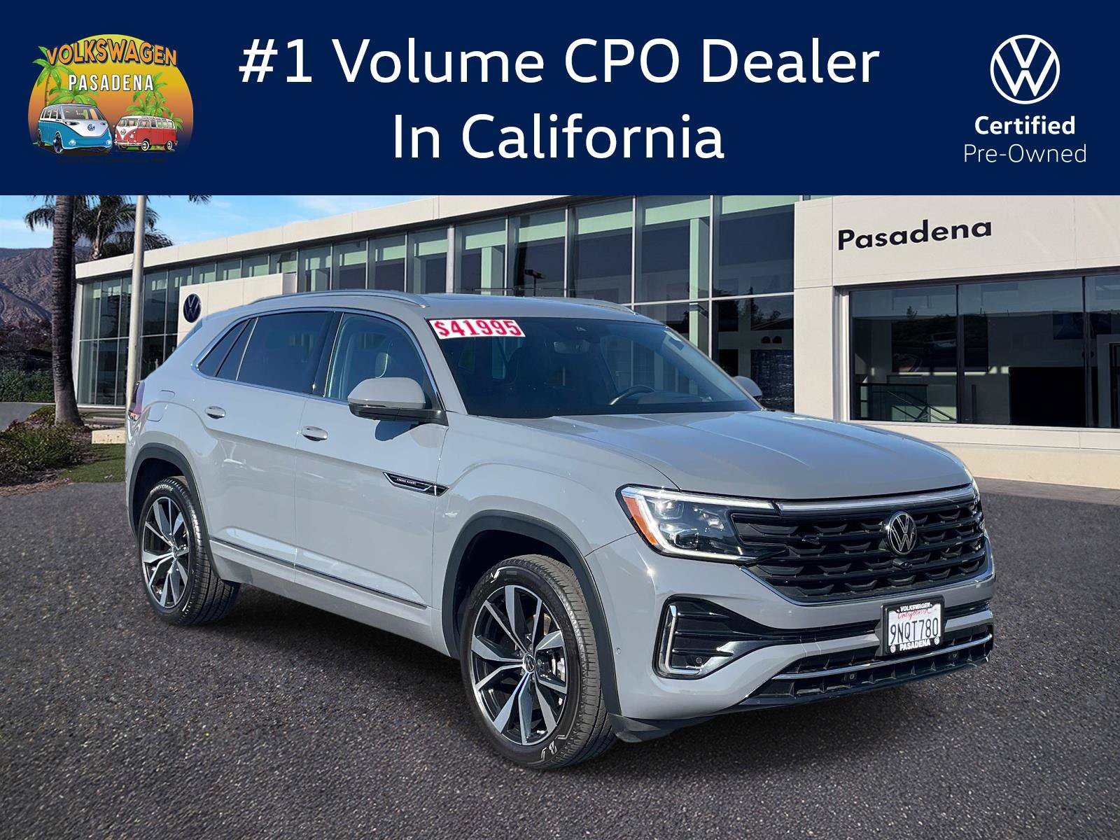 Certified 2025 Volkswagen Atlas Cross Sport SEL Premium R-Line AWD/4WD image 1