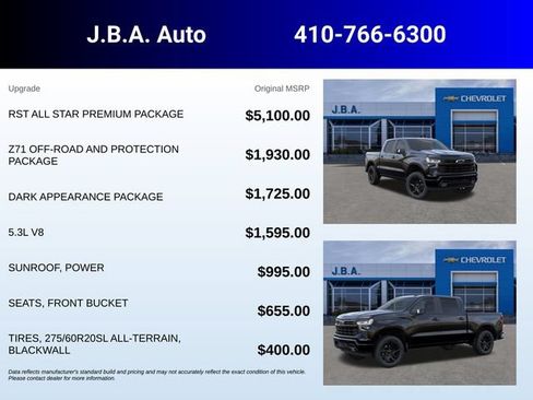 New 2026 Chevrolet Silverado 1500 RST AWD/4WD image 5