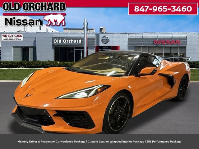 Used 2023 Chevrolet Corvette Stingray Premium Conv w/ Z51 Performance Package RWD image 1