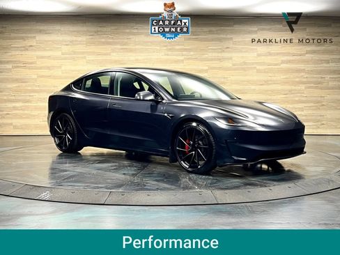 Used 2024 Tesla Model 3 Performance AWD/4WD image 1