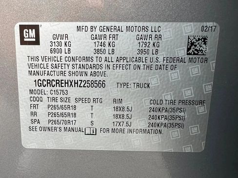 Used 2017 Chevrolet Silverado 1500 LT w/ All Star Edition RWD image 47