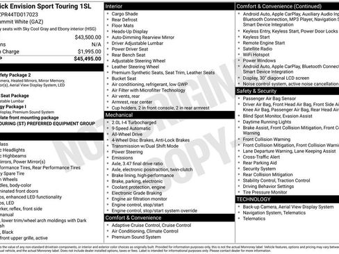 New 2026 Buick Envision Sport Touring AWD/4WD image 5