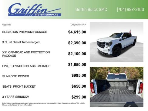 New 2026 GMC Sierra 1500 Elevation w/ Elevation Premium Package AWD/4WD image 5