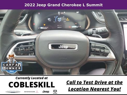 Used 2022 Jeep Grand Cherokee L Summit w/ Advanced Protech Group IV AWD/4WD image 15