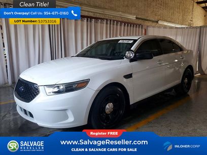 Used 2014 Ford Taurus Police Interceptor AWD w/ Trunk Upfit Package