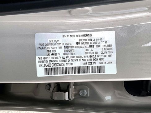 Certified 2025 MAZDA CX-90 3.3 Turbo w/ Preferred Package image 29