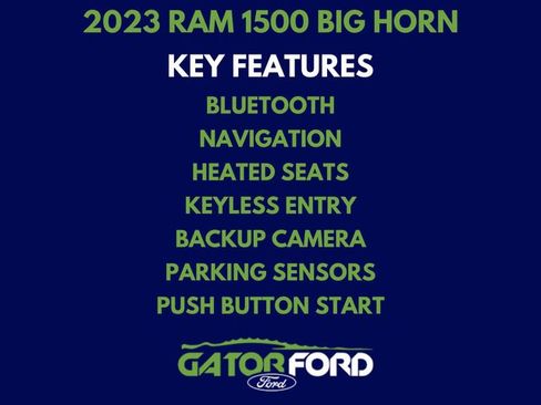 Used 2023 RAM 1500 Big Horn w/ Trailer Tow Group image 13