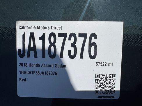 Used 2018 Honda Accord Sport image 16