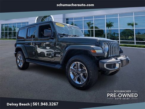 Used 2021 Jeep Wrangler Unlimited Sahara image 1
