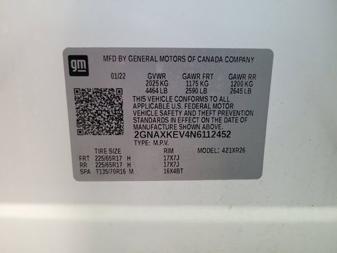 Used 2022 Chevrolet Equinox LT FWD image 33