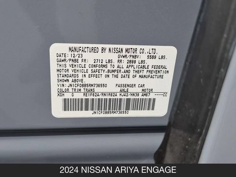 Used 2024 Nissan Ariya AWD image 25