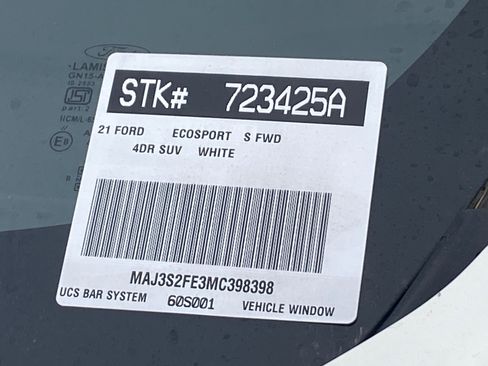 Used 2021 Ford EcoSport S image 10