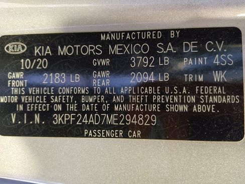 Used 2021 Kia Forte LXS image 33