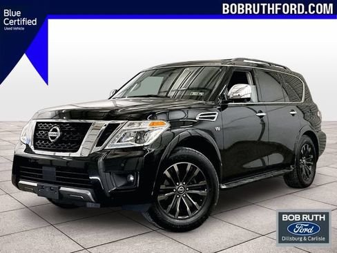 Used 2019 Nissan Armada Platinum w/ Cargo Package AWD/4WD image 1