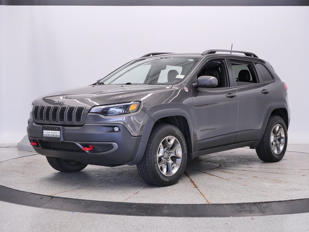 Used 2019 Jeep Cherokee Trailhawk w/ Cold Weather Group AWD/4WD 360° Tour
