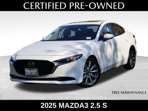 Certified 2025 MAZDA MAZDA3 s image 1
