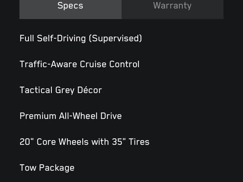 Used 2025 Tesla Cybertruck AWD Crew Cab image 2