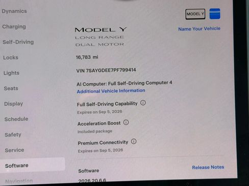 Used 2023 Tesla Model Y Long Range AWD/4WD image 2